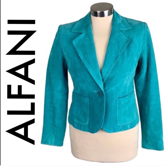 Alfani Jackets & Blazers - 👑 ALFANI SUEDE JACKET / BLAZER 💯AUTHENTIC